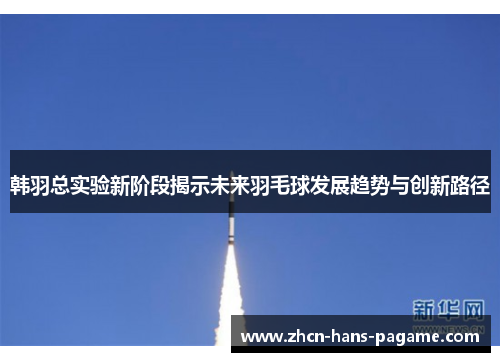 韩羽总实验新阶段揭示未来羽毛球发展趋势与创新路径